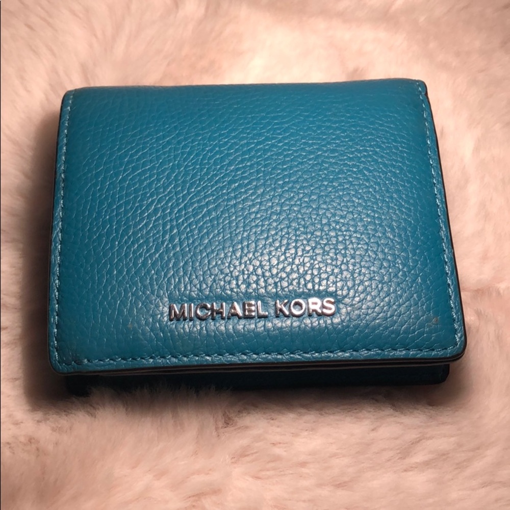 Michael Kors Dark Teal Wallet